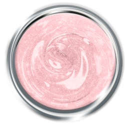 Fiberglas UV Gel Pastel Pink Sparkle